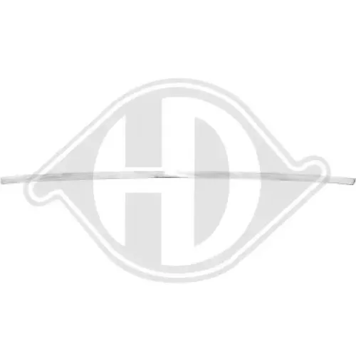 Zier-/Schutzleiste, Stoßfänger mitte hinten DIEDERICHS 1613065 Bild Zier-/Schutzleiste, Stoßfänger mitte hinten DIEDERICHS 1613065