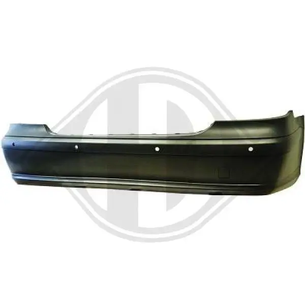 Stoßfänger hinten DIEDERICHS 1615156