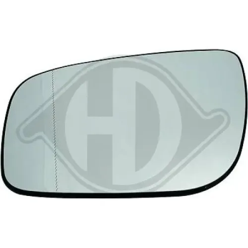 Spiegelglas, Außenspiegel links DIEDERICHS 1615627 Bild Spiegelglas, Außenspiegel links DIEDERICHS 1615627