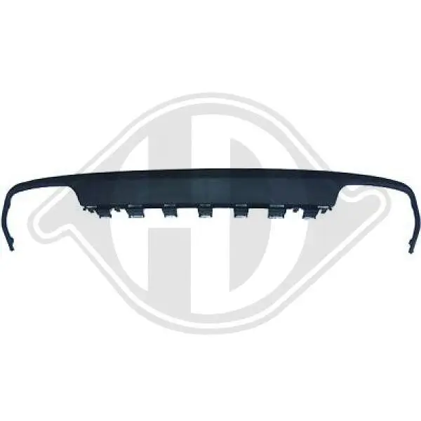 Stoßfänger hinten DIEDERICHS 1616367