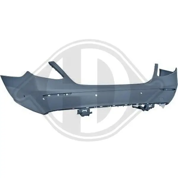 Stoßfänger hinten DIEDERICHS 1618056