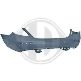 Stoßfänger hinten DIEDERICHS 1618056