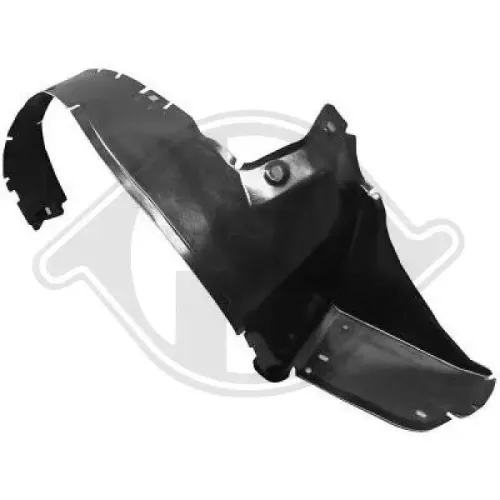 Verkleidung, Radhaus vorne links DIEDERICHS 1635009 Bild Verkleidung, Radhaus vorne links DIEDERICHS 1635009