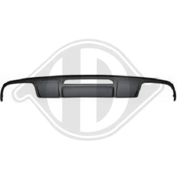 Blende, Stoßfänger hinten DIEDERICHS 1650257