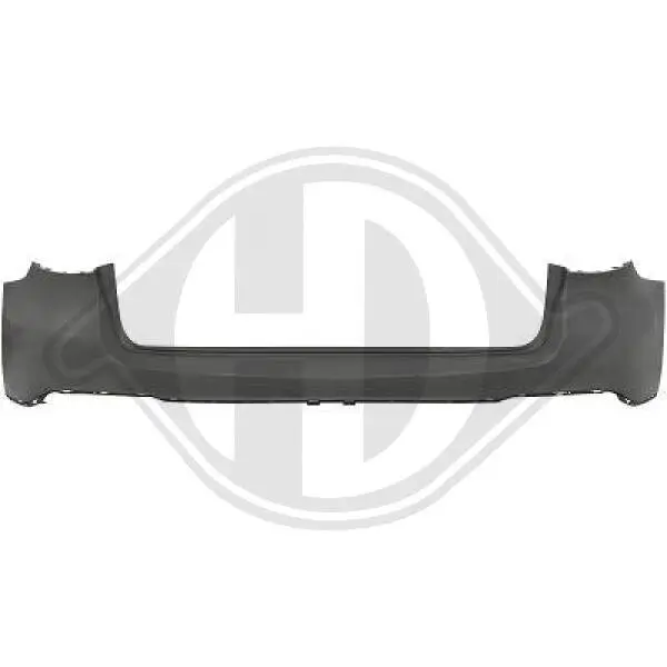 Stoßfänger hinten DIEDERICHS 1656055