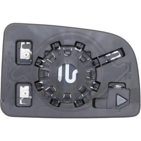 Spiegelglas, Außenspiegel rechts DIEDERICHS 1664126