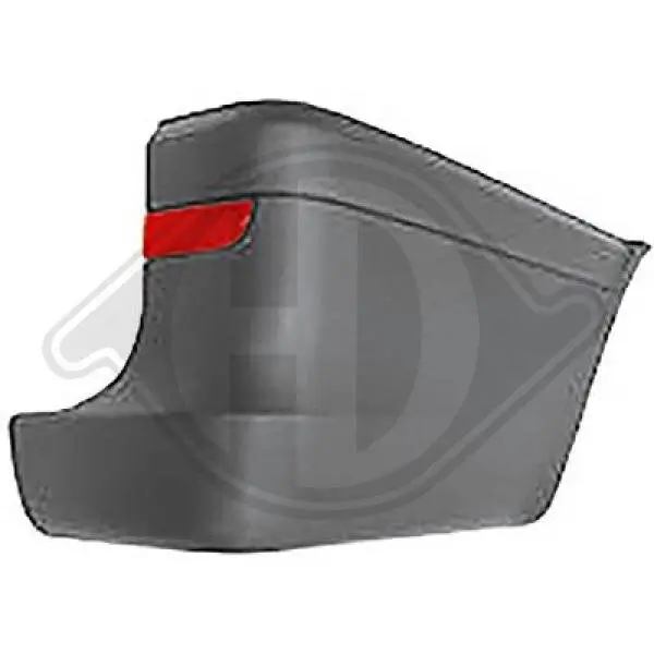 Stoßfänger hinten rechts DIEDERICHS 1667058