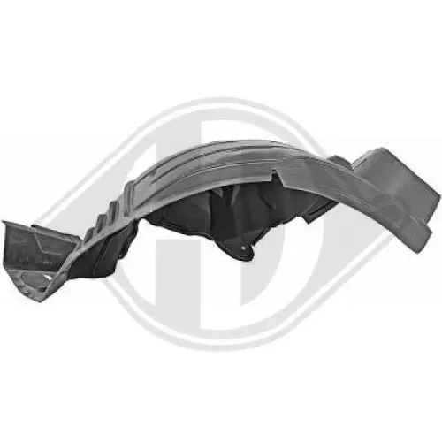 Verkleidung, Radhaus vorne links DIEDERICHS 1672109 Bild Verkleidung, Radhaus vorne links DIEDERICHS 1672109