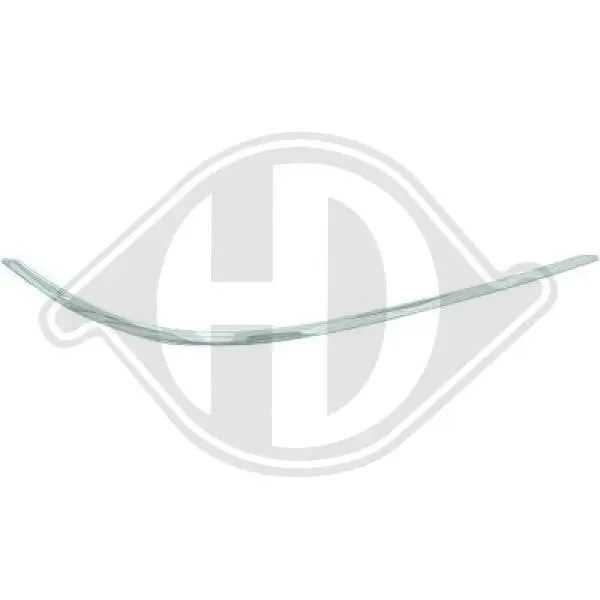 Zier-/Schutzleiste, Stoßfänger vorne rechts DIEDERICHS 1672162