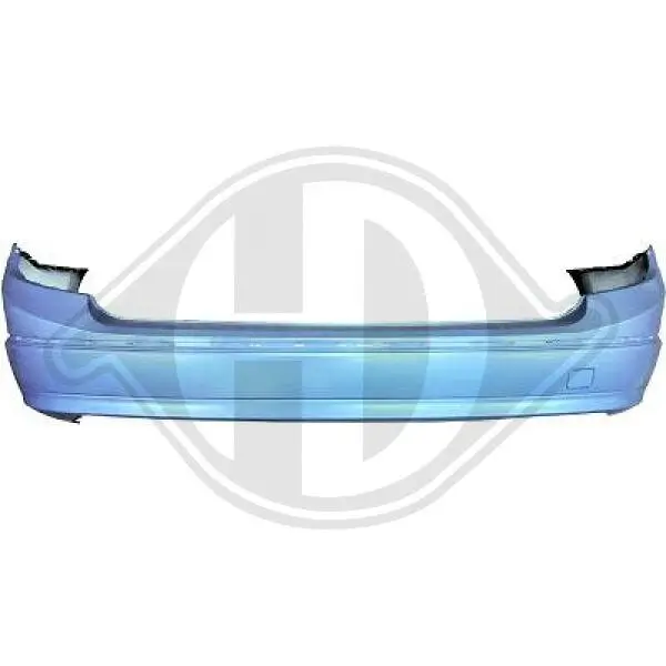 Stoßfänger hinten DIEDERICHS 1672655