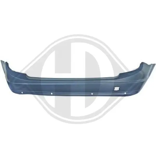 Stoßfänger hinten DIEDERICHS 1672658