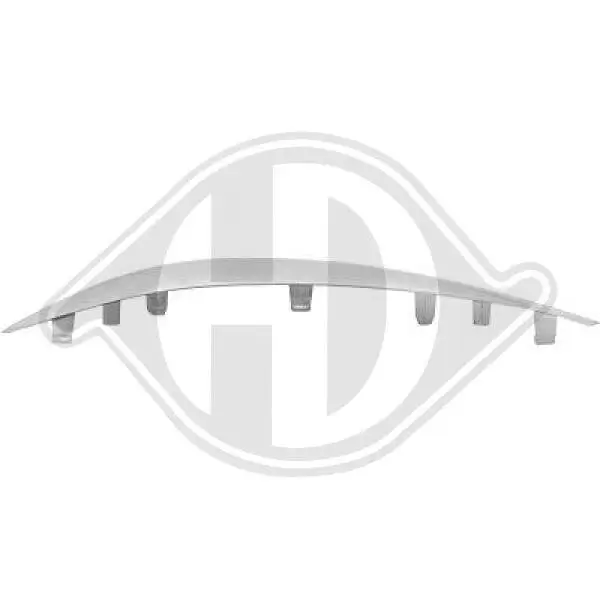 Zier-/Schutzleiste, Stoßfänger vorne rechts DIEDERICHS 1673062