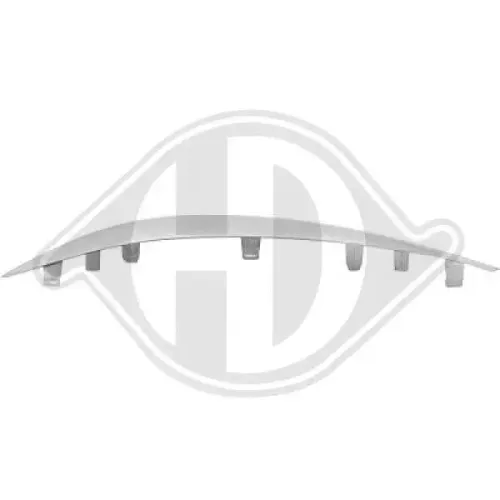 Zier-/Schutzleiste, Stoßfänger vorne rechts DIEDERICHS 1673062 Bild Zier-/Schutzleiste, Stoßfänger vorne rechts DIEDERICHS 1673062