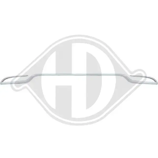 Zier-/Schutzleiste, Stoßfänger hinten DIEDERICHS 1673069