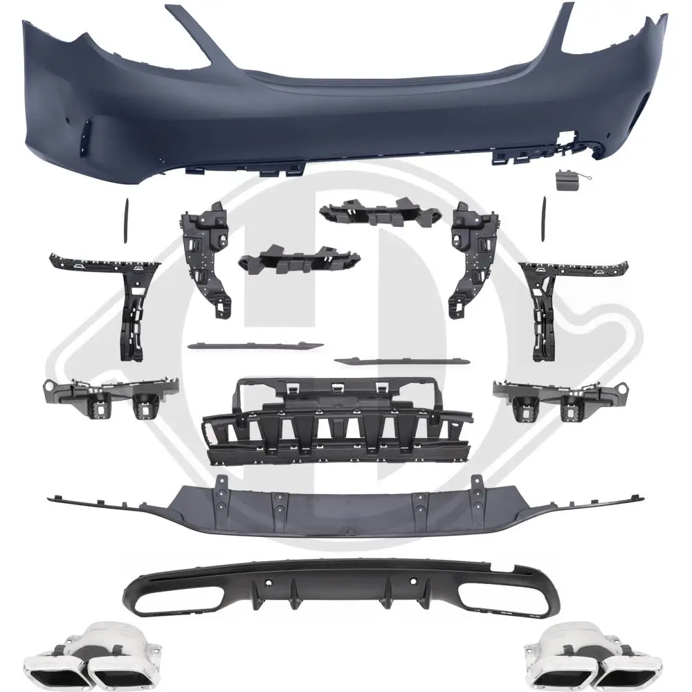Stoßfänger hinten DIEDERICHS 1673255