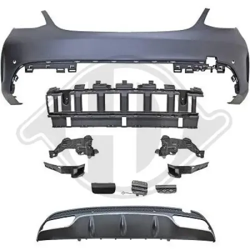 Stoßfänger hinten DIEDERICHS 1673355 Bild Stoßfänger hinten DIEDERICHS 1673355