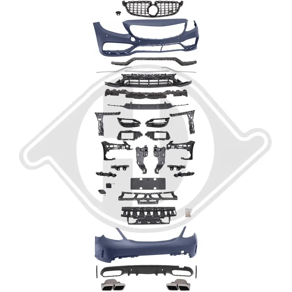 Stoßfänger vorne und hinten DIEDERICHS 1673652