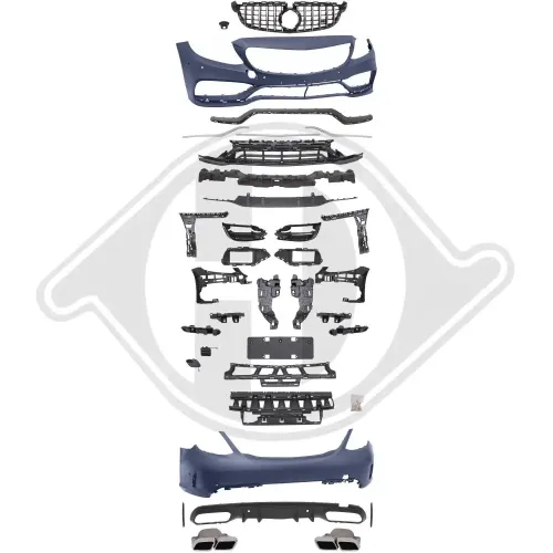 Stoßfänger vorne und hinten DIEDERICHS 1673652 Bild Stoßfänger vorne und hinten DIEDERICHS 1673652