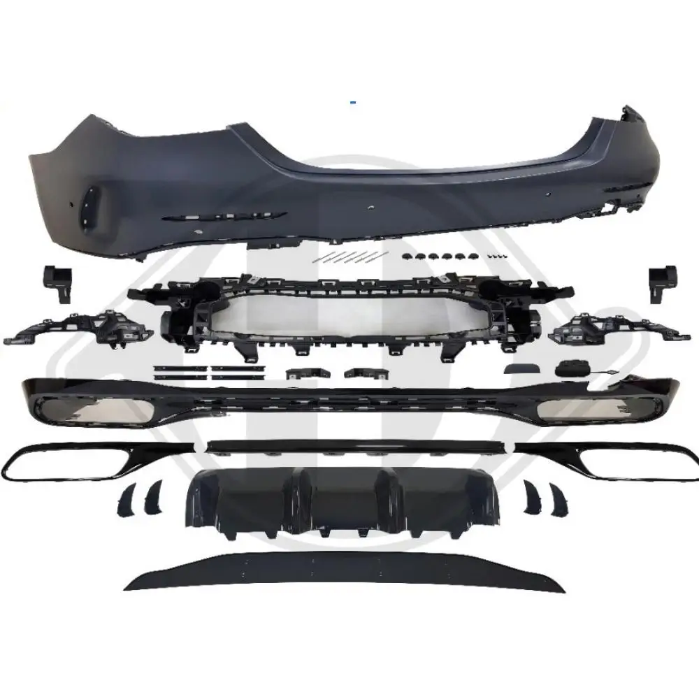 Stoßfänger hinten DIEDERICHS 1674357