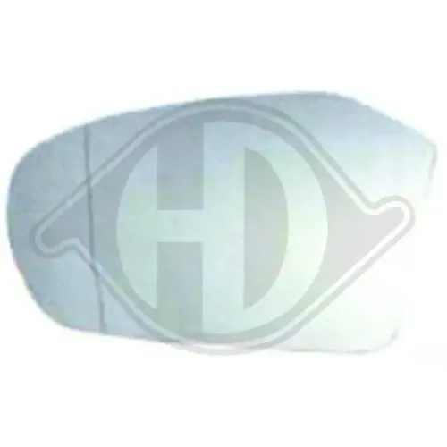 Spiegelglas, Außenspiegel rechts DIEDERICHS 1681226 Bild Spiegelglas, Außenspiegel rechts DIEDERICHS 1681226