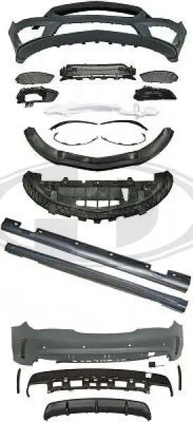 Stoßfänger hinten vorne DIEDERICHS 1682350