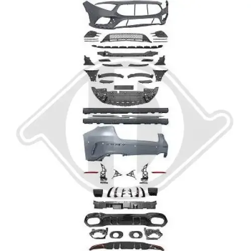 Stoßfänger vorne hinten DIEDERICHS 1683350 Bild Stoßfänger vorne hinten DIEDERICHS 1683350