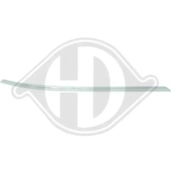 Zier-/Schutzleiste, Stoßfänger hinten links DIEDERICHS 1686067