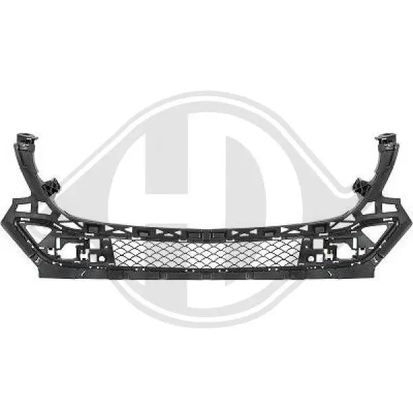 Lüftungsgitter, Stoßfänger Mitte DIEDERICHS 1692144