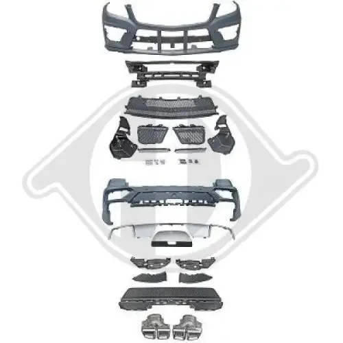 Stoßfänger hinten vorne DIEDERICHS 1692550 Bild Stoßfänger hinten vorne DIEDERICHS 1692550
