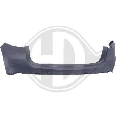 Stoßfänger hinten DIEDERICHS 1693055