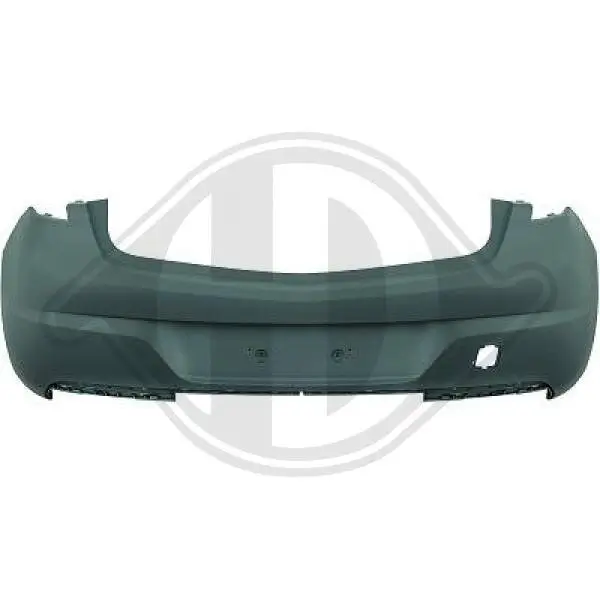 Stoßfänger hinten DIEDERICHS 1808055