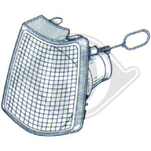 Blinkleuchte vorne rechts DIEDERICHS 1811072