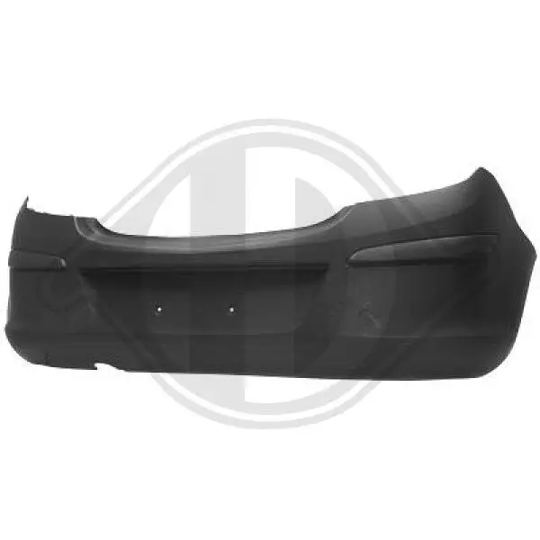 Stoßfänger hinten DIEDERICHS 1814255