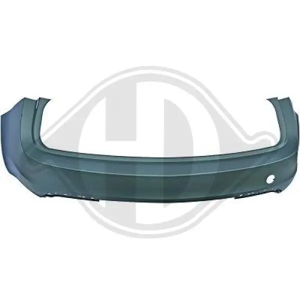 Stoßfänger hinten DIEDERICHS 1827655