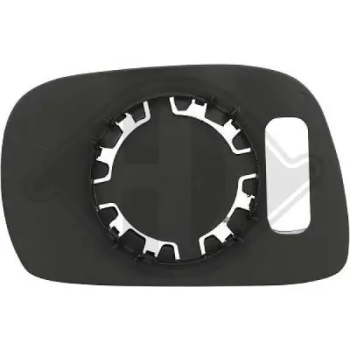 Spiegelglas, Außenspiegel rechts DIEDERICHS 1865026 Bild Spiegelglas, Außenspiegel rechts DIEDERICHS 1865026