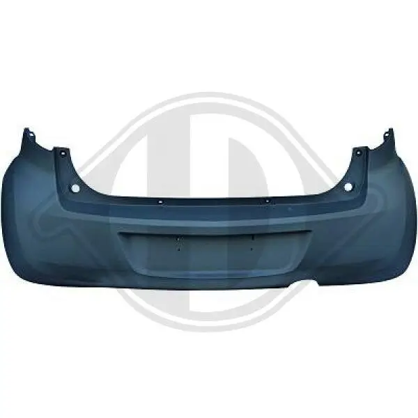 Stoßfänger hinten DIEDERICHS 1866055