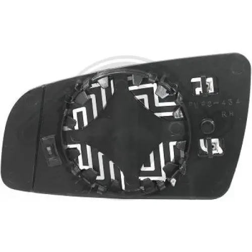 Spiegelglas, Außenspiegel links DIEDERICHS 1891027 Bild Spiegelglas, Außenspiegel links DIEDERICHS 1891027