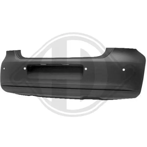 Stoßfänger hinten DIEDERICHS 2206057