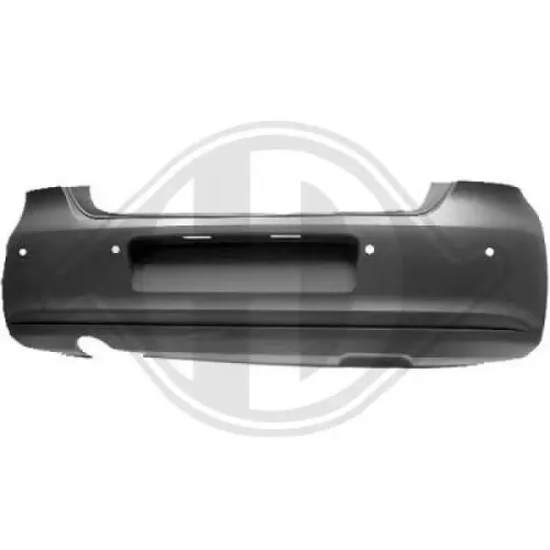 Stoßfänger hinten DIEDERICHS 2206058 Bild Stoßfänger hinten DIEDERICHS 2206058