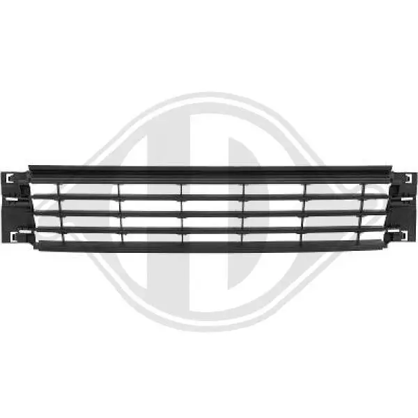 Lüftungsgitter, Stoßfänger Mitte DIEDERICHS 2207044
