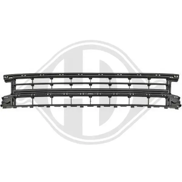 Lüftungsgitter, Stoßfänger Mitte DIEDERICHS 2209645