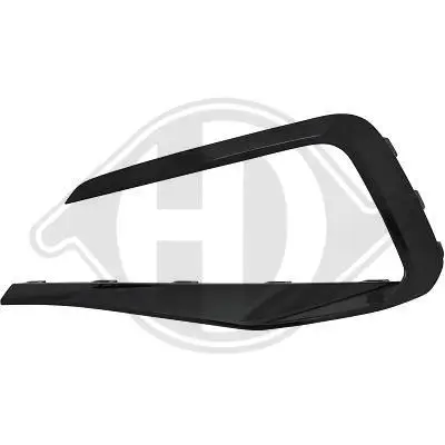 Zier-/Schutzleiste, Stoßfänger vorne links DIEDERICHS 2209849 Bild Zier-/Schutzleiste, Stoßfänger vorne links DIEDERICHS 2209849