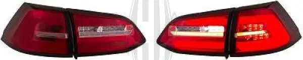 Heckleuchtensatz hinten DIEDERICHS 2216291