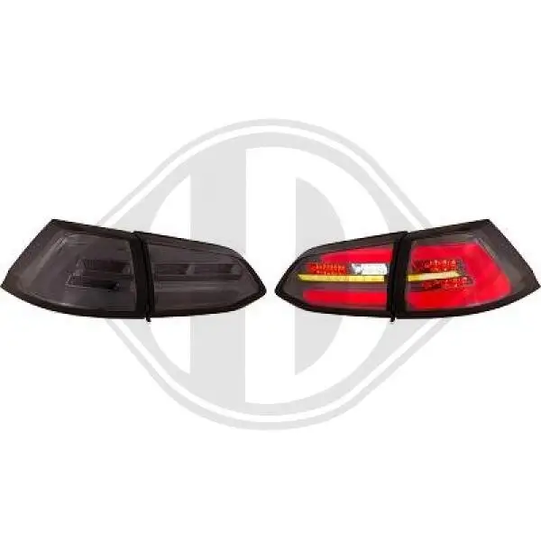Heckleuchtensatz hinten DIEDERICHS 2216296