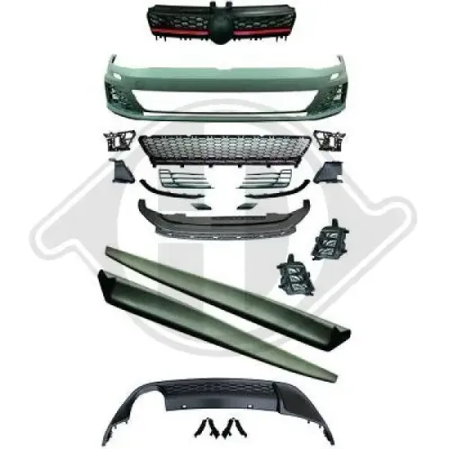 Stoßfänger hinten vorne DIEDERICHS 2216550 Bild Stoßfänger hinten vorne DIEDERICHS 2216550