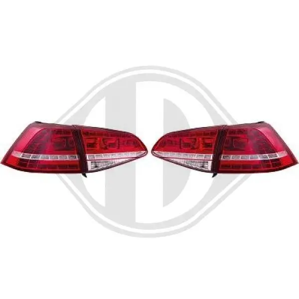 Heckleuchtensatz DIEDERICHS 2216995