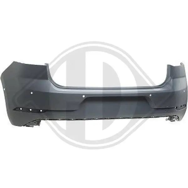 Stoßfänger hinten DIEDERICHS 2217057