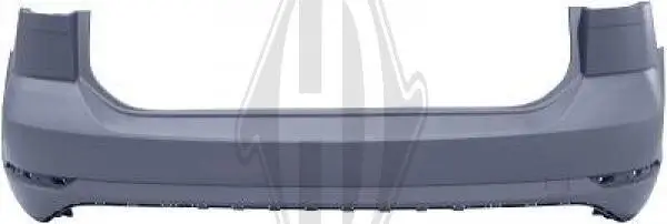 Stoßfänger hinten DIEDERICHS 2217655