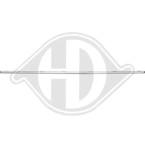 Zier-/Schutzleiste, Stoßfänger hinten DIEDERICHS 2218037 Bild Zier-/Schutzleiste, Stoßfänger hinten DIEDERICHS 2218037