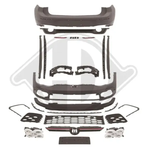 Stoßfänger vorne Mitte hinten DIEDERICHS 2218251 Bild Stoßfänger vorne Mitte hinten DIEDERICHS 2218251